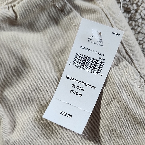 GAP Kids Casual Tan Pants - Picture 2 of 4